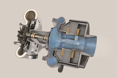 MTU Exhaust Turbocharger left side (XT0110100050)